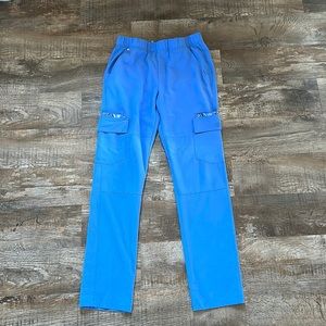 FIGS XS Men’s Ceil Blue Cargo Scrub Pants